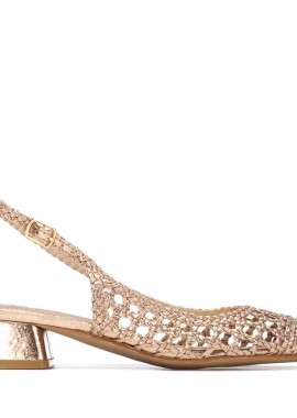 XTI - Γυναικείες Xti Γυναικεία Παπούτσια Slingback 145430 Vegan NUDE