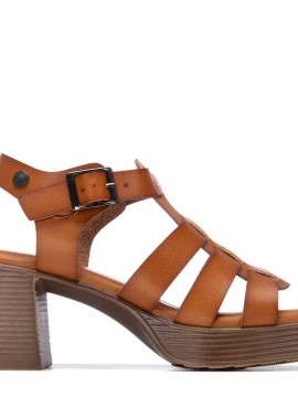 Γυναικεία Refresh Γυναικείο Πέδιλο Gladiator 175095 Vegan ΚΑΜΕΛ