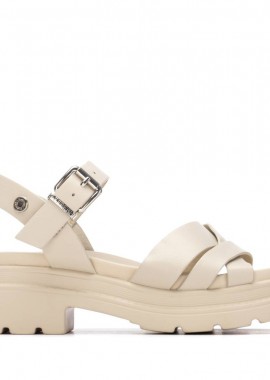 Γυναικεία Refresh Γυναικείο Πέδιλο 175158 Vegan OFF WHITE