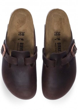 Γυναικείες Δερμάτινες Παντόφλες Σπιτιού Birkenstock Bk0Sh860133003548000