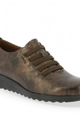 PAREX - Γυναικείο Δερμάτινο Sneaker PAREX