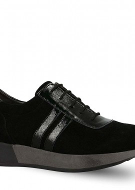 PAREX - Γυναικεία Δερμάτινα Sneaker Parex 10720003