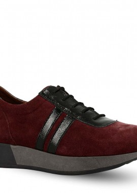 PAREX - Γυναικεία Δερμάτινα Sneaker Parex 10720003