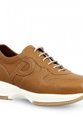 PAREX - Γυναικεία Δερμάτινα Sneaker Parex 10721005