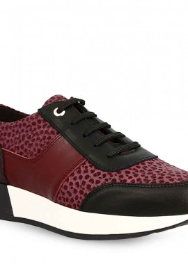 PAREX - Γυναικεία Δερμάτινα Sneaker Parex 10722005