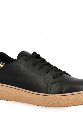 PAREX - Γυναικεία Δερμάτινα Sneaker Parex 10724012
