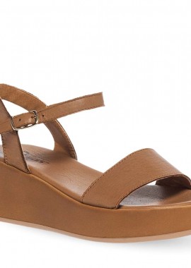 Γυναικεία Δερμάτινα Flatform Parex 12729014