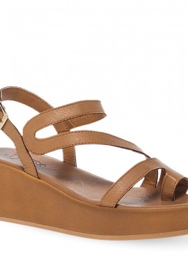 PAREX - Γυναικεία Δερμάτινα Flatform Parex 12729015