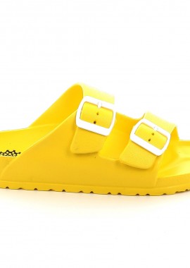Γυναικεία Σαγιονάρα Ateneo Χρώματος Κίτρινο 01 SEA SANDALS.Y