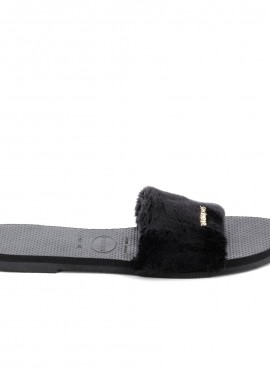 Γυναικεία Παντόφλα Havaianas You Malta Cozy Χρώματος Μαύρο SMU0025.0090
