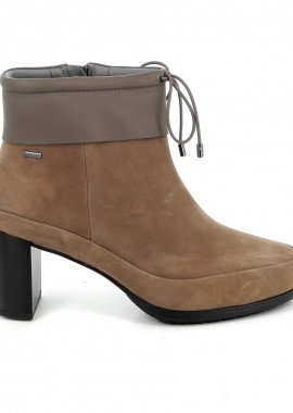 CLARKS - Γυναικείο Μποτάκι Clarks Χρώματος Καφέ 15807 00080