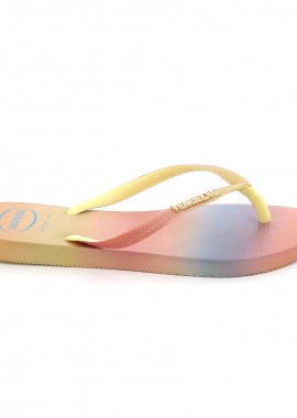 Γυναικεία Σαγιονάρα Havaianas Slim Print Πολύχρωμη 4146908-1732