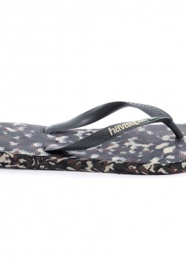 Ανδρική Σαγιονάρα Havaianas Brasil Χρώματος Πράσινο Παραλλαγής 4147965-4896
