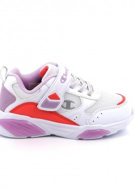 Παιδικό Αθλητικό Παπούτσι για Κορίτσι Champion Wave G Ps Low Cut Shoe με Φωτάκια Χρώματος Λευκό S32782-WW004