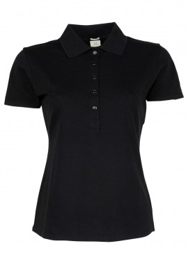 Γυναικεία Μπλούζα Polo 145 Tee Jays Luxury LS Stretch Black