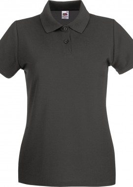 Fruit of the Loom - Γυναικεία Μπλούζα Polo 63-030-0 Fruit of the Loom Light Graphite