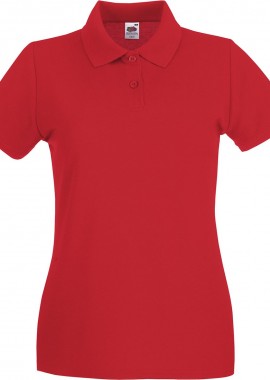 Fruit of the Loom - Γυναικεία Μπλούζα Polo 63-030-0 Fruit of the Loom Red
