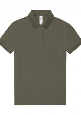 B & C - Γυναικεία Μπλούζα Polo PW463 B & C My Polo 210 Camo Green