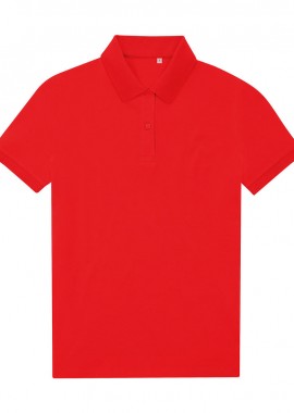 B & C - Γυναικεία Μπλούζα Polo PW465 B & C My Eco Polo 65/35 Pop Tomato