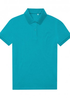 B & C - Γυναικεία Μπλούζα Polo PW465 B & C My Eco Polo 65/35 Pop Turquoise