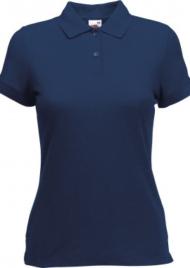Γυναικεία Μπλούζα Polo 63-212-0 Fruit of the Loom Navy