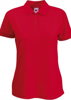 Fruit of the Loom - Γυναικεία Μπλούζα Polo 63-212-0 Fruit of the Loom Red