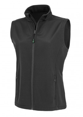 Result - Γυναικείο Αμάνικο Softshell R902F Result Recycled 2-Layer Black