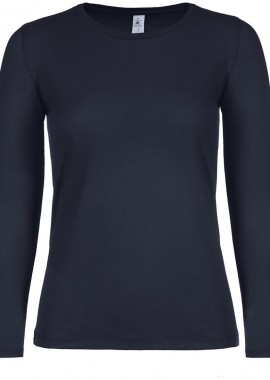 Γυναικείο Μακρυμάνικο T-Shirt TW06T B & C Navy