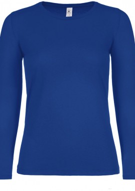 B & C - Γυναικείο Μακρυμάνικο T-Shirt TW06T B & C Royal Blue