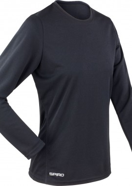 Spiro - Γυναικείο Αθλητικό Μακρυμάνικο T-Shirt S254F Spiro Black