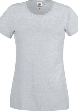 Fruit of the Loom - Γυναικείο T-Shirt 61-420-0 Fruit of the Loom Heather Grey