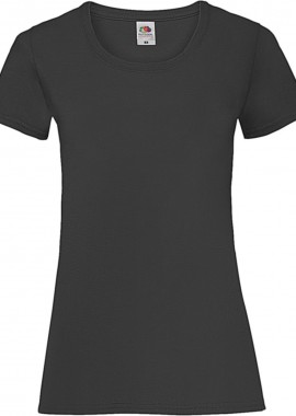 Fruit of the Loom - Γυναικείο T-Shirt Lady-Fit Valueweight 61-372-0 Fruit of the Loom Black