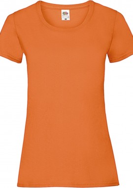 Fruit of the Loom - Γυναικείο T-Shirt Lady-Fit Valueweight 61-372-0 Fruit of the Loom Orange