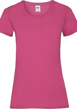 Fruit of the Loom - Γυναικείο T-Shirt Lady-Fit Valueweight 61-372-0 Fruit of the Loom Fuchsia