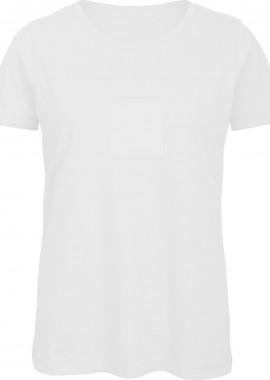 B & C - Γυναικείο T-Shirt TW043 B&C από 100% Οργανικό Βαμβάκι White