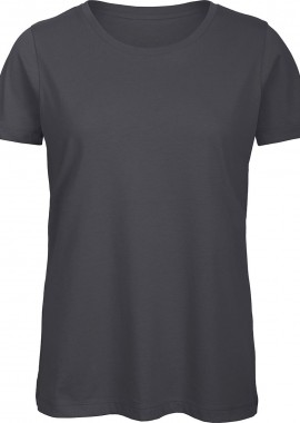 Γυναικείο T-Shirt TW043 B&C από 100% Οργανικό Βαμβάκι Dark Grey