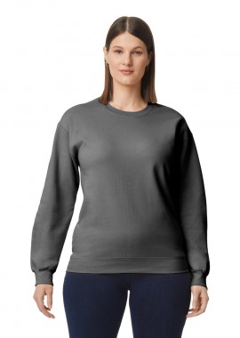 Φούτερ Crewneck SF000 Gildan Softstyle Midweight Fleece Adult Charcoal