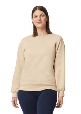 Φούτερ Crewneck SF000 Gildan Softstyle Midweight Fleece Adult Sand