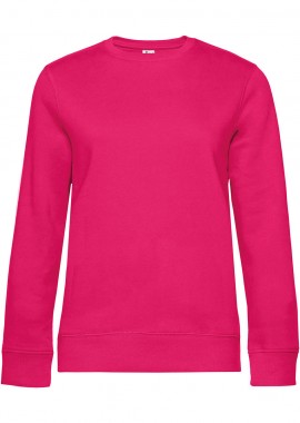 B & C - Γυναικείο Φούτερ WW01Q B & C Queen Crewneck Magenta Pink