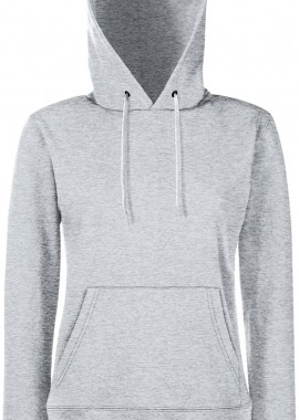 Fruit of the Loom - Γυναικείο Φούτερ με Κουκούλα 62-038-0 Fruit of the Loom Heather Grey