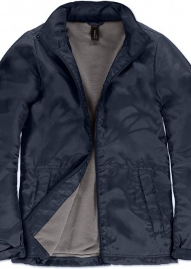 B & C - Γυναικείο Μπουφάν JW826 B&C Multi-Active Navy/Warm Grey