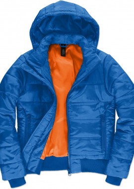 B & C - Γυναικείο Μπουφάν JW941 B&C Superhood Royal/Neon Orange