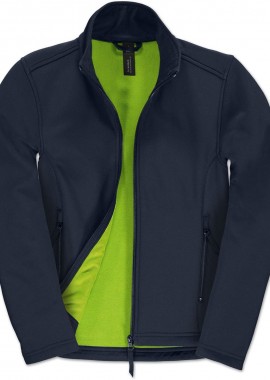 Γυναικείο Μπουφάν Softshell JWI63 B&C ID.701 Softshell Wo. Navy/Neon Green
