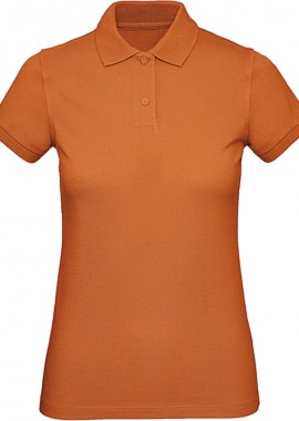 B & C - Γυναικείο Μπλουζάκι Polo PW440 B & C Inspire Organic Urban Orange