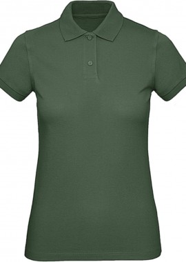 B & C - Γυναικείο Μπλουζάκι Polo PW440 B & C Inspire Organic Bottle Green