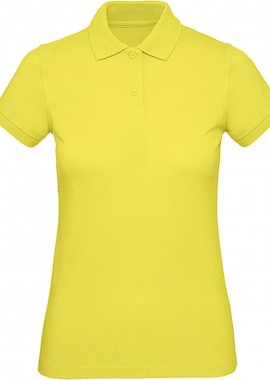 B & C - Γυναικείο Μπλουζάκι Polo PW440 B & C Inspire Organic Solar Yellow