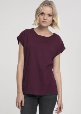 Urban Classics - T-shirt Extended Shoulder Tee TB771 Urban Classics Cherry