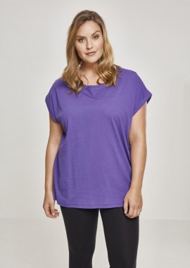 Urban Classics - T-shirt Extended Shoulder Tee TB771-01459 Urban Classics Ultraviolet