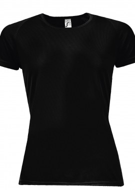 SOLS - Γυναικείο T-Shirt Sporty 01159-312 SOL'S Aqua Black