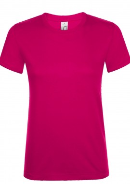 Γυναικείο T-shirt 01825 SOL'S Regent Women Fuchsia